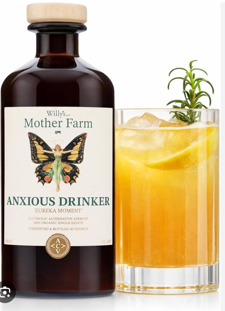 Willy's Anxious Drinker — botanical shot in a small bottle