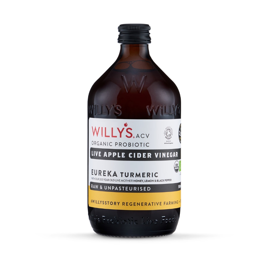 Willy's Eureka Turmeric — turmeric-based botanical shot in a bottle